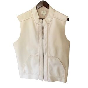 J. Jill vegan suede vest